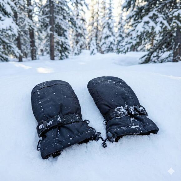 Swany Toaster Mittens Black L Size Convertible Ski Snowboard Mitts Men’s/Unisex - Picture 3 of 3